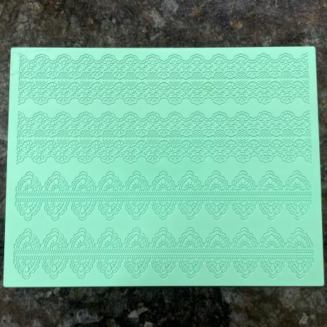 Edible Lace Decorating Mat